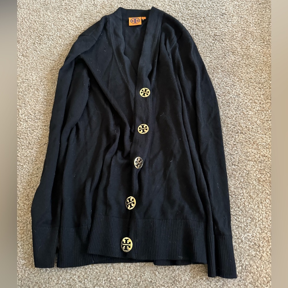 Tory Burch Cardigan with Gold buttons